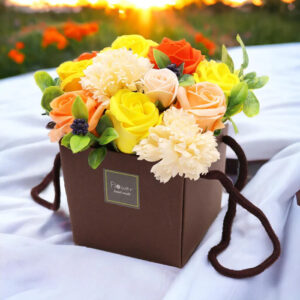 Soap Flowers Bouquet Of Spring Flowers