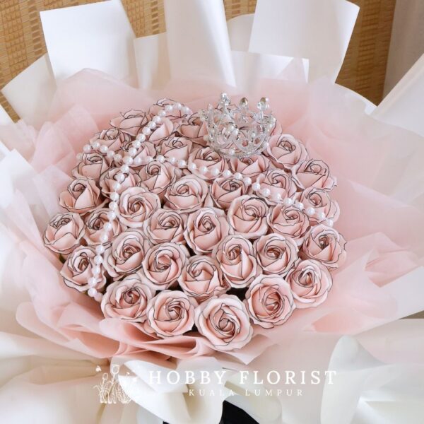 Rose Soap Flower Bouquet For Home Decor, Gifting