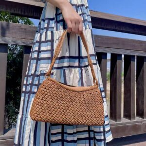 Chinese Luxury Summer Rattan Shoulder Bag